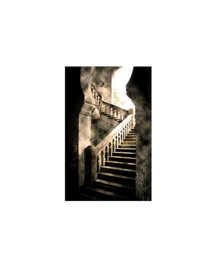 Sticker groß Escalier Chateau 5