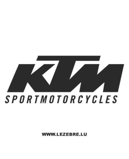 > Sticker KTM SportMotorcycles