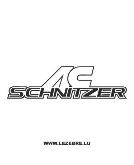 Sticker AC Schnitzer Logo