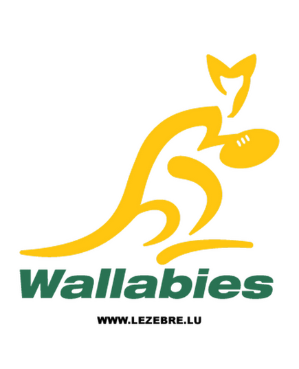 T-Shirt Australia Wallabies Rugby Logo 2