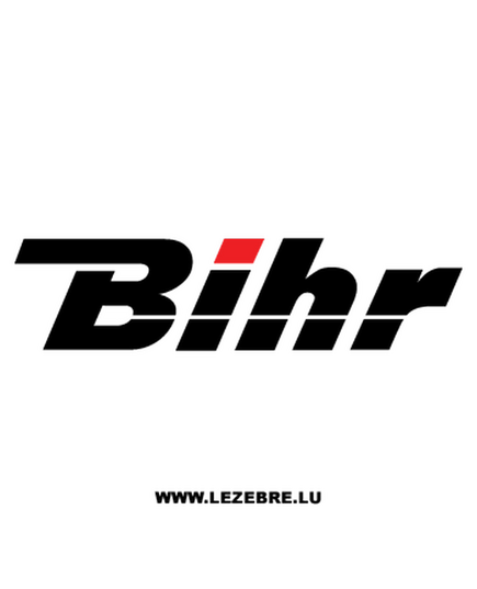 Bihr logo Decal