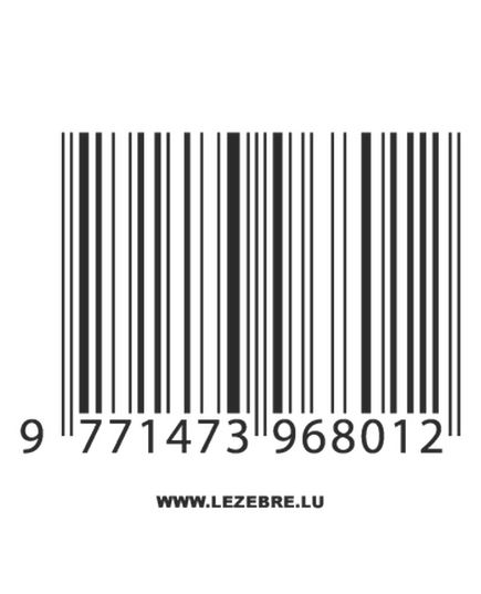 Barcode Decal