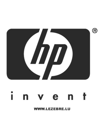 Sticker Hp Invent Logo