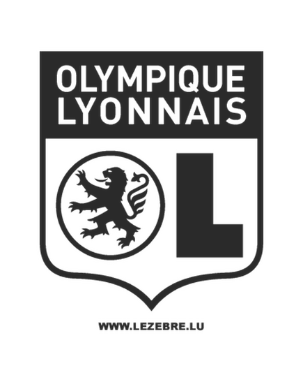 Sticker Olympique Lyonnais OL