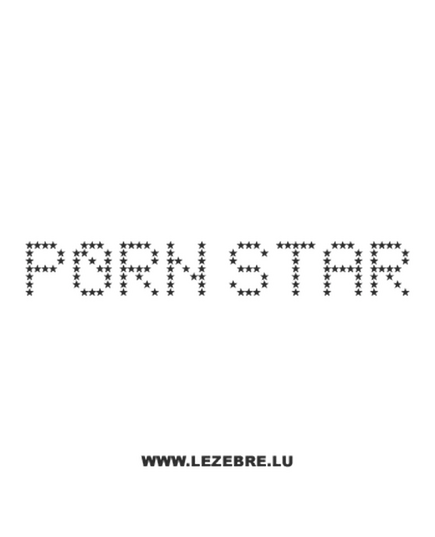 Tee-shirt Porn Star 2