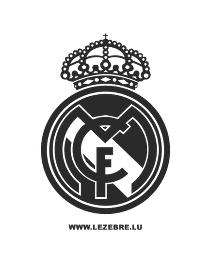 Real Madrid Football Club Decal