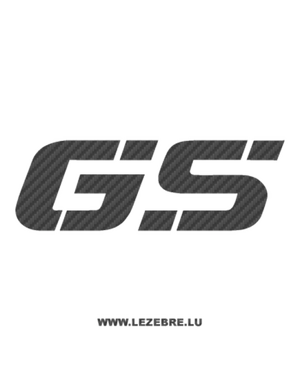 BMW GS Carbon Decal