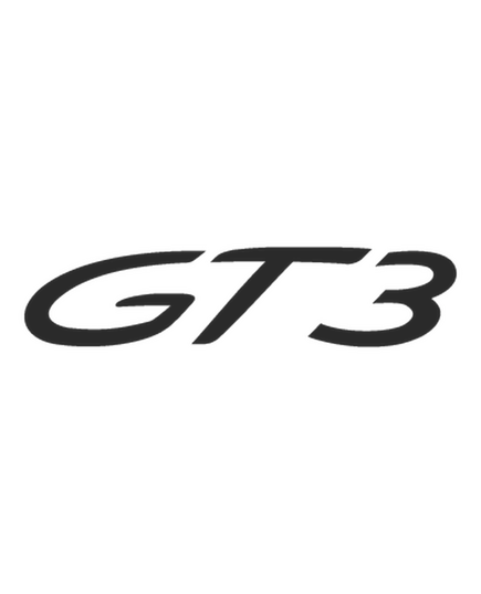 Porsche 911 GT3 RS logo Decal