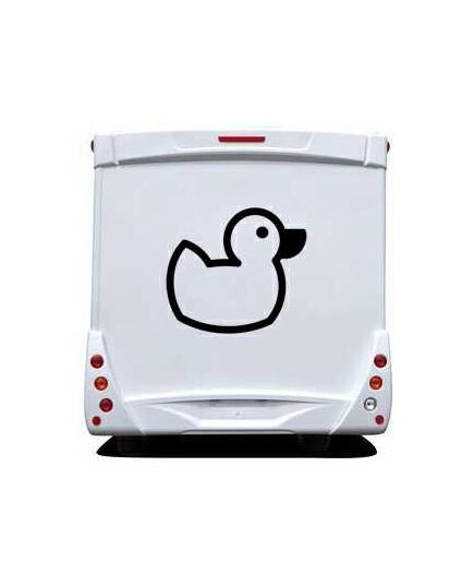 Duck Camping Car Decal