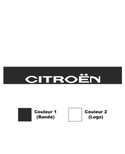 Sticker Bande Pare-Soleil Citroën