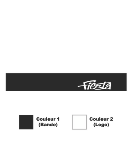 Ford Fiesta Sunstrip Sticker
