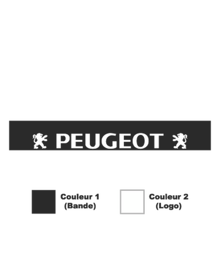 Sticker Bande Pare-Soleil Peugeot