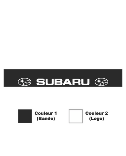 Sticker Bande Sonnenblende Subaru