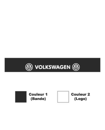 Sticker Bande Pare-Soleil VW Volkswagen
