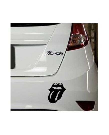 Rolling Stones logo Ford Fiesta Decal