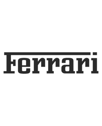 Ferrari Lettering logo 2013 Decal