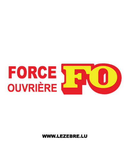 T-Shirt Force Ouvrière FO