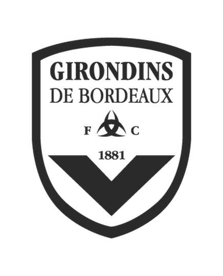 Sticker FC Girondins de Bordeaux Logo 2ème Modèle