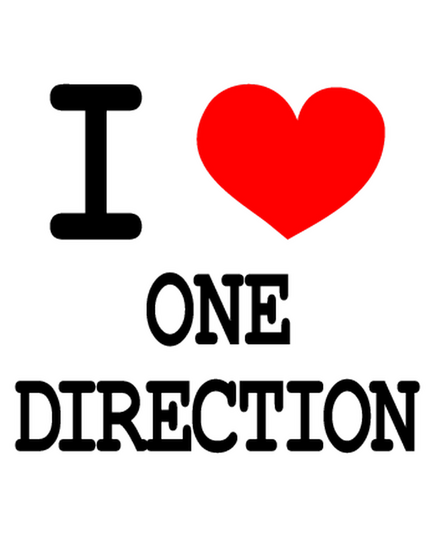 Tee-shirt I Love One Direction