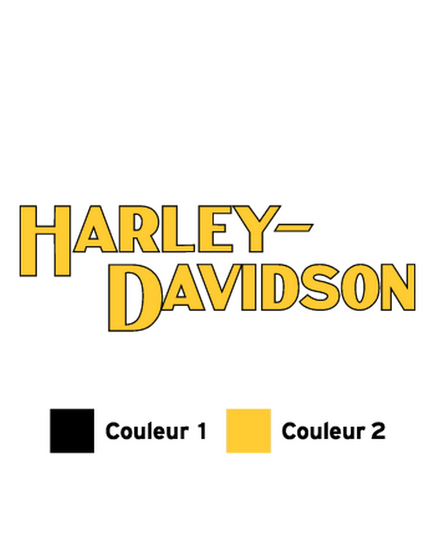 Harley-Davidson logo 1982 motorcycle Decal