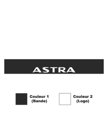 Opel Astra Sunstrip Sticker