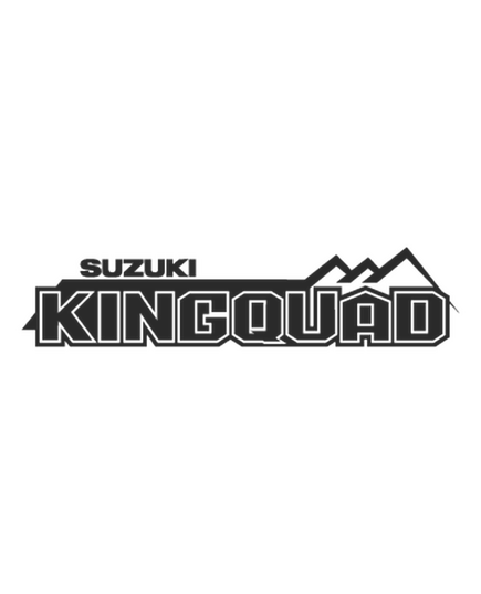 Sticker Suzuki King Quad Logo 2013