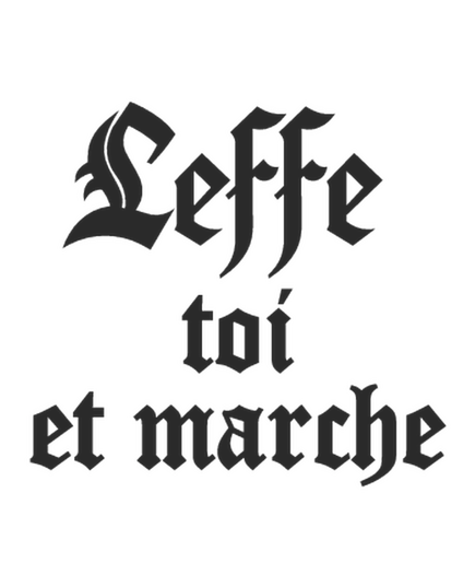 Leffe toi et marche parodie Abbaye de Leffe T-shirt