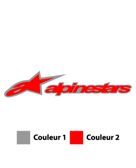 Alpinestars logo Decal