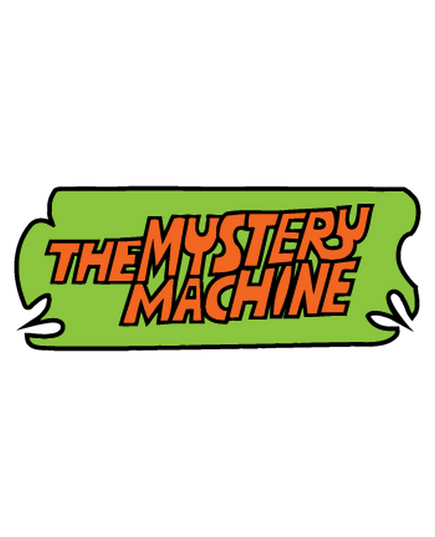 Sticker Scooby Doo The Mystery Machine Logo