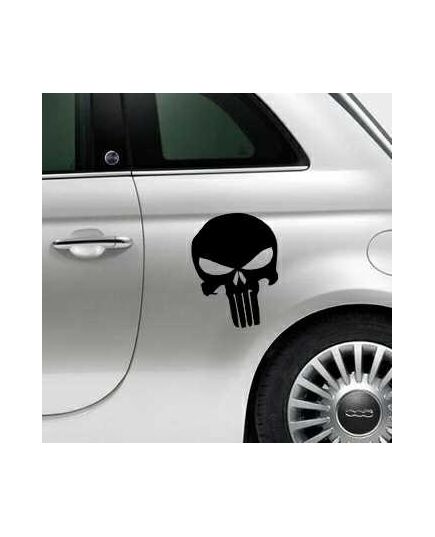 Punisher Fiat 500 Decal