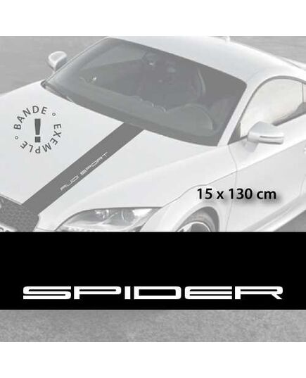 Sticker für die Motorhaube Alfa Romeo Spider