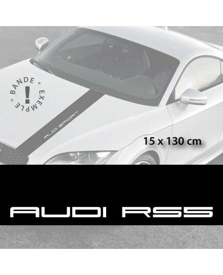 Stickers bandes autocollantes Capot Audi RS5