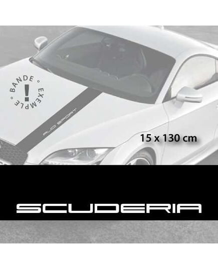 Sticker für die Motorhaube Ferrari Scuderia