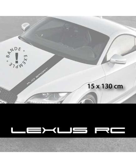 Sticker für die Motorhaube Lexus RC