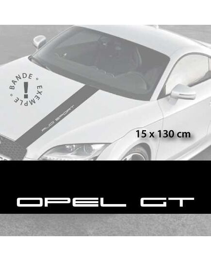 Sticker für die Motorhaube Opel GT