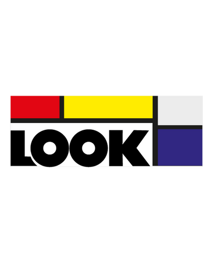Look bikes logo color decal