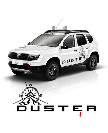 Dacia Duster decoration decals complet set