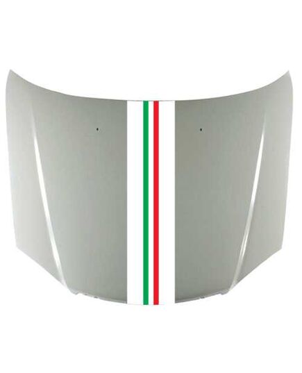 Italian flag stripe decal