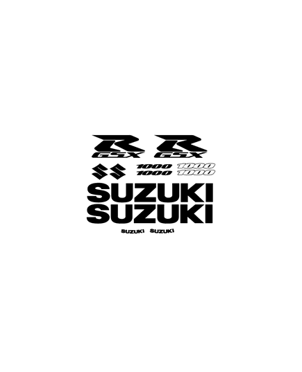 Kit Sticker SUZUKI GSX R 1000