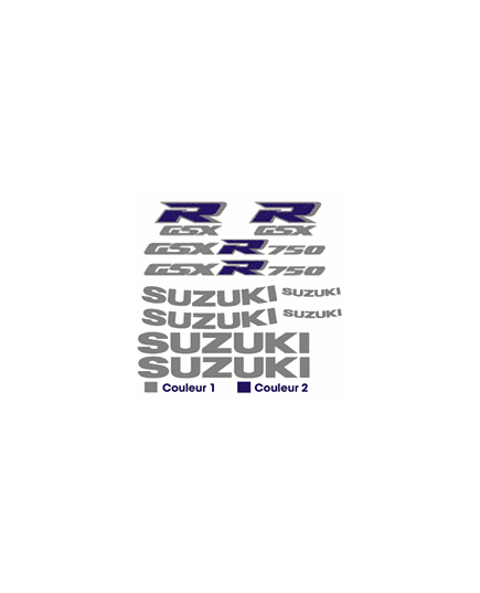 Kit Sticker Suzuki GSX R 750