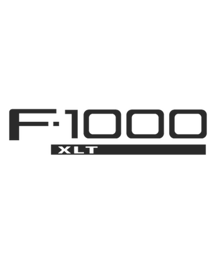 Ford f 1000 Logo Decal