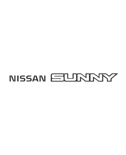 Sticker Nissan Sunny Coupe Logo