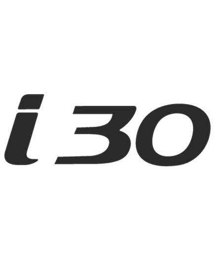 Hyunda i30 Logo Decal
