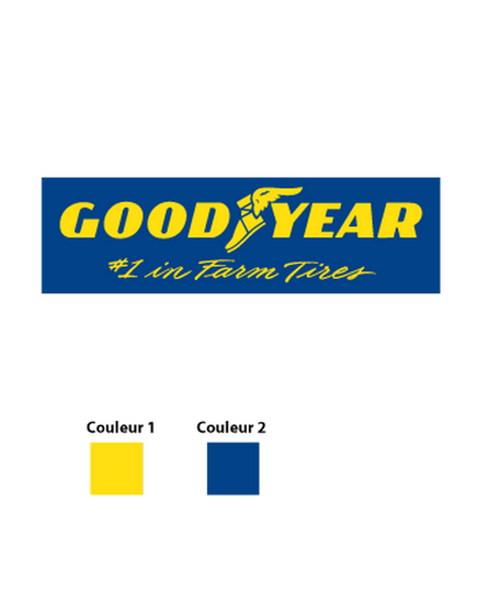 GOOD YEAR Logo Decal