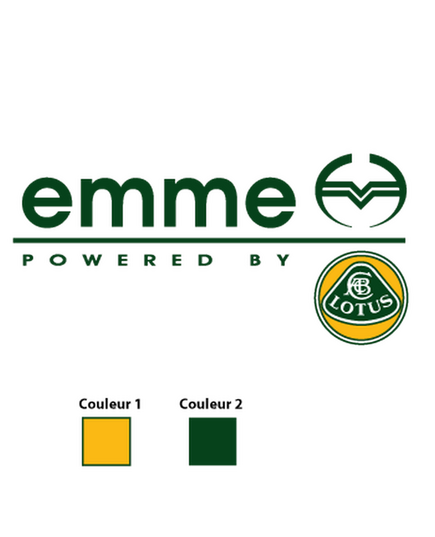 EMME Lotus Logo Decal