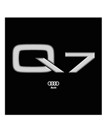 Audi Q7 Logo Decal