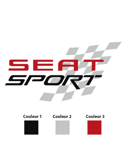 Seat Sport Logo Decal