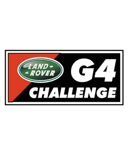 G4 Challenge Land Rover Logo Decal
