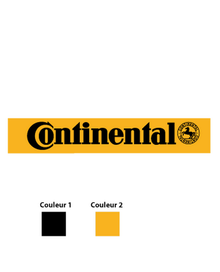 Continental Tyres Logo Decal