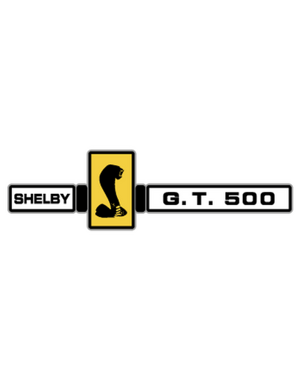 Shelby GT 500 Logo Decal